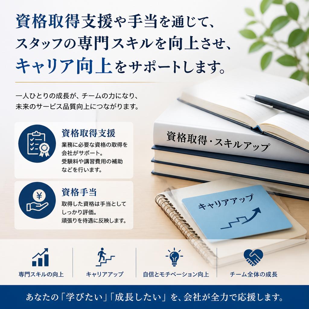 キャリアアップ支援