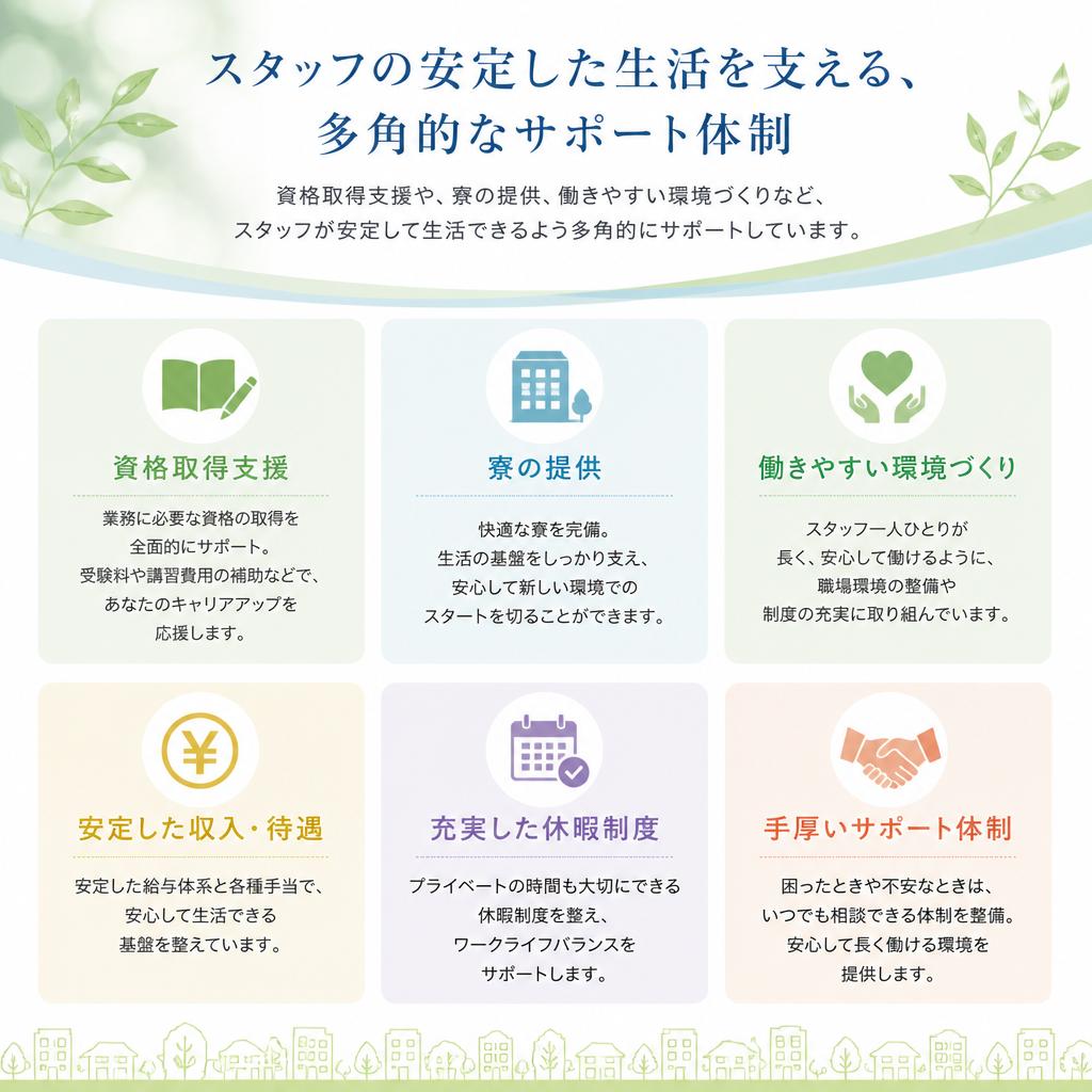 5. 福利厚生の充実