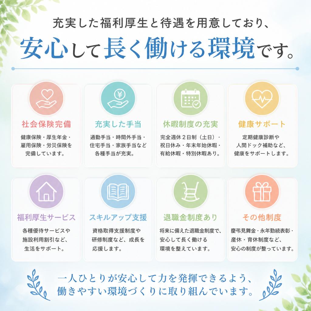 4. 福利厚生と待遇