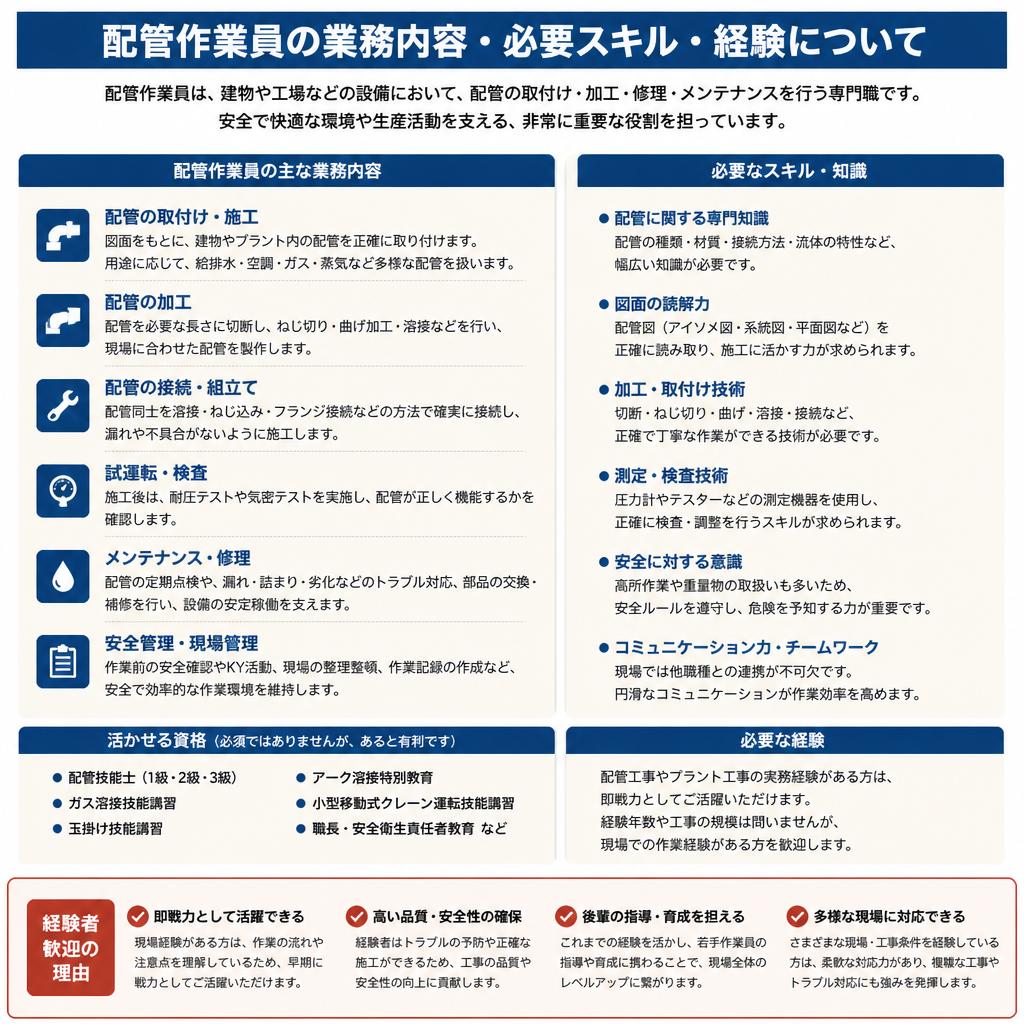 募集要項と仕事内容